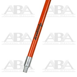 Bastón fibra de vidrio naranja 1905-FO con punta metálica