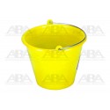 Cubeta de Plástico Nº4 amarillo limón