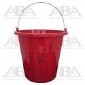Cubeta de plástico Torino® 12L Roja
