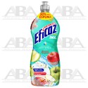 Detergente líquido lavatrastes Manzana Energizante 750 ml Eficaz®