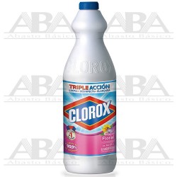 Clorox Blanqueador Triple Acción Aroma Magia Floral 930 Ml