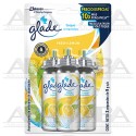 Glade® Toque® Repuesto 3 pack Limón Refrescante