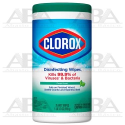 Clorox® Toallas Desinfectantes Fragancia Fresca 75 unidades