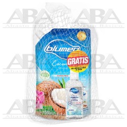 Promo Jabón para Manos Antibacterial Pouch Coconut Paradise 1050 ml + Gel Antibacterial 60 ml Blumen
