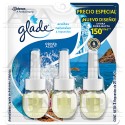 Glade® Aceites Naturales Repuesto 3 pack Odisea Azul™