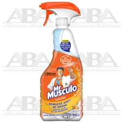 Mr Músculo® Cocina Limpieza poderosa aroma naranja 650 ml.
