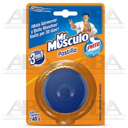 Mr Músculo® Pato® Pastilla para WC brisa Marina 40 gr.