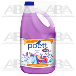 Poett® Limpiador Desinfectante de Superficies Espíritu Play 4L