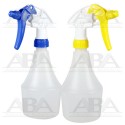 Atomizador uso rudo reforzado varios colores con botella cónica 500 ml.