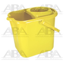 Cubeta con exprimidor amarilla 16.5 L 3800340 Jofel