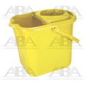Cubeta con exprimidor amarilla 16.5 L 3800340 Jofel