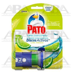 Pato® Discos Activos Aplicador Lima Fresca 12 ml.