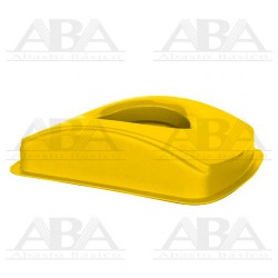 Tapa Elíptica para Cesto de 80 Litros Amarilla T8163AM Sablón
