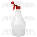 Atomizador estándar rojo con botella cónica 930 ml.