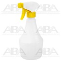 Atomizador estándar amarillo con botella cónica 500 ml.