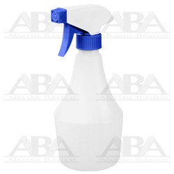 Atomizador estándar azul con botella cónica 500 ml.