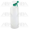 Atomizador estándar verde con botella cilíndrica 930 ml.