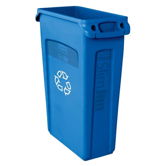 Contenedor Slim Jim® FG354007 BLUE Reciclaje