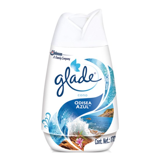 Glade® Cono Odisea Azul 170 gr