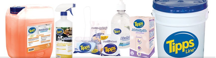 Tipps Line® Productos químicos para la limpieza institucional